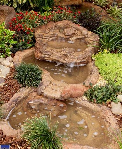 Rock Pond Waterfall Kits, Backyard & Garden Water Features