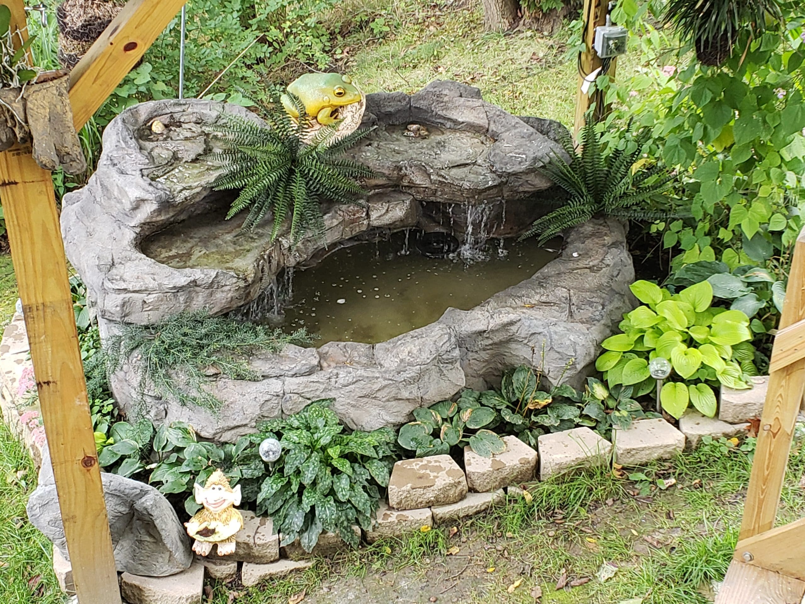 TURTLE POND, Fairy garden pond, Miniature pond, Fairy accessories