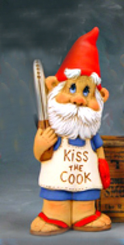 Kiss the Cook Gnome