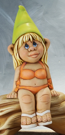 Beach Girl Gnome