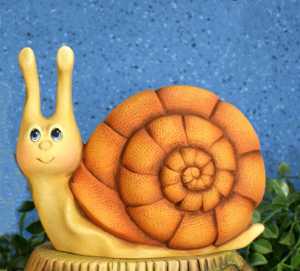 Details about   Decorated Garden Snail Figurine 