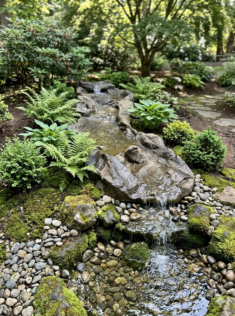 Nature's Rock Stream